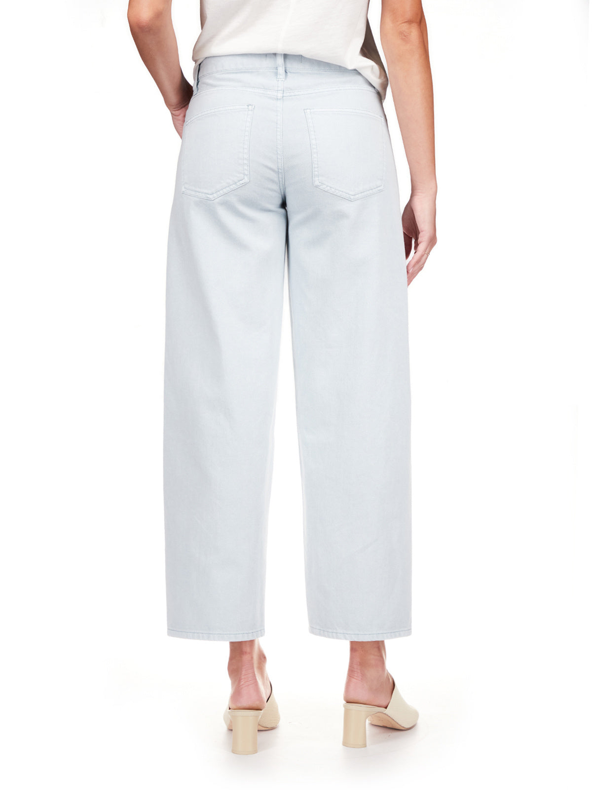 District Column Ankle Jean- Blue Mirage