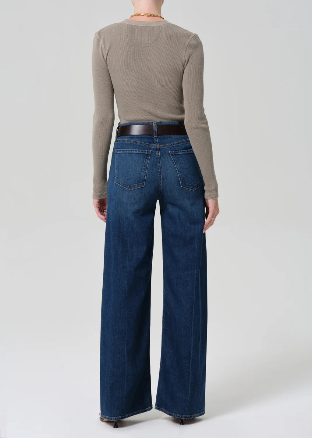Lyra Long Wide Leg- Elm
