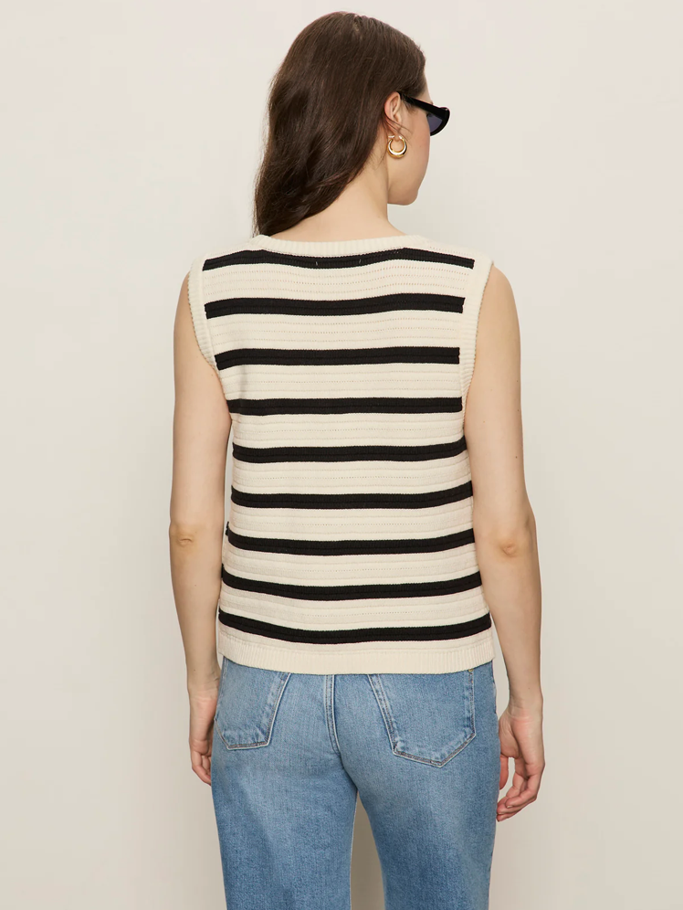 Textured Sweater Vest