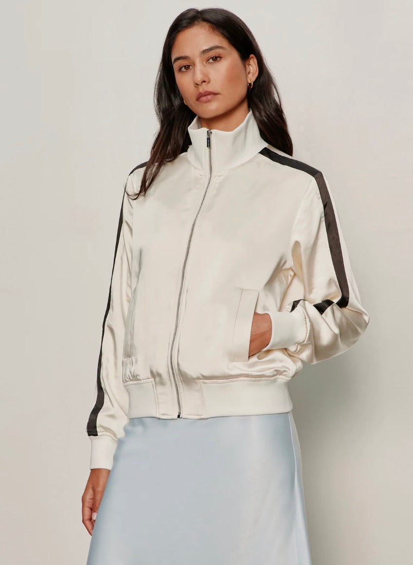 Satin Track Jacket