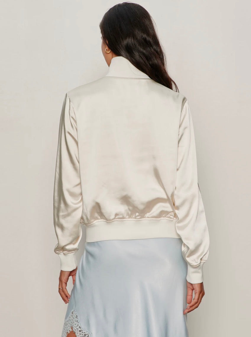 Satin Track Jacket