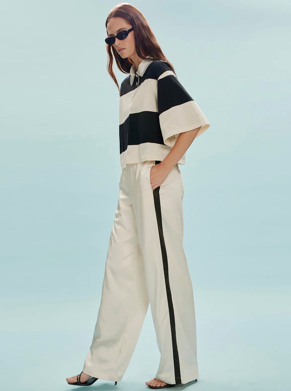 Embellished Polo Tee