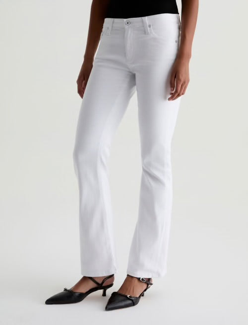 Angel Low-Rise Boot Cut- Gallery White