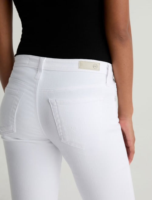Angel Low-Rise Boot Cut- Gallery White
