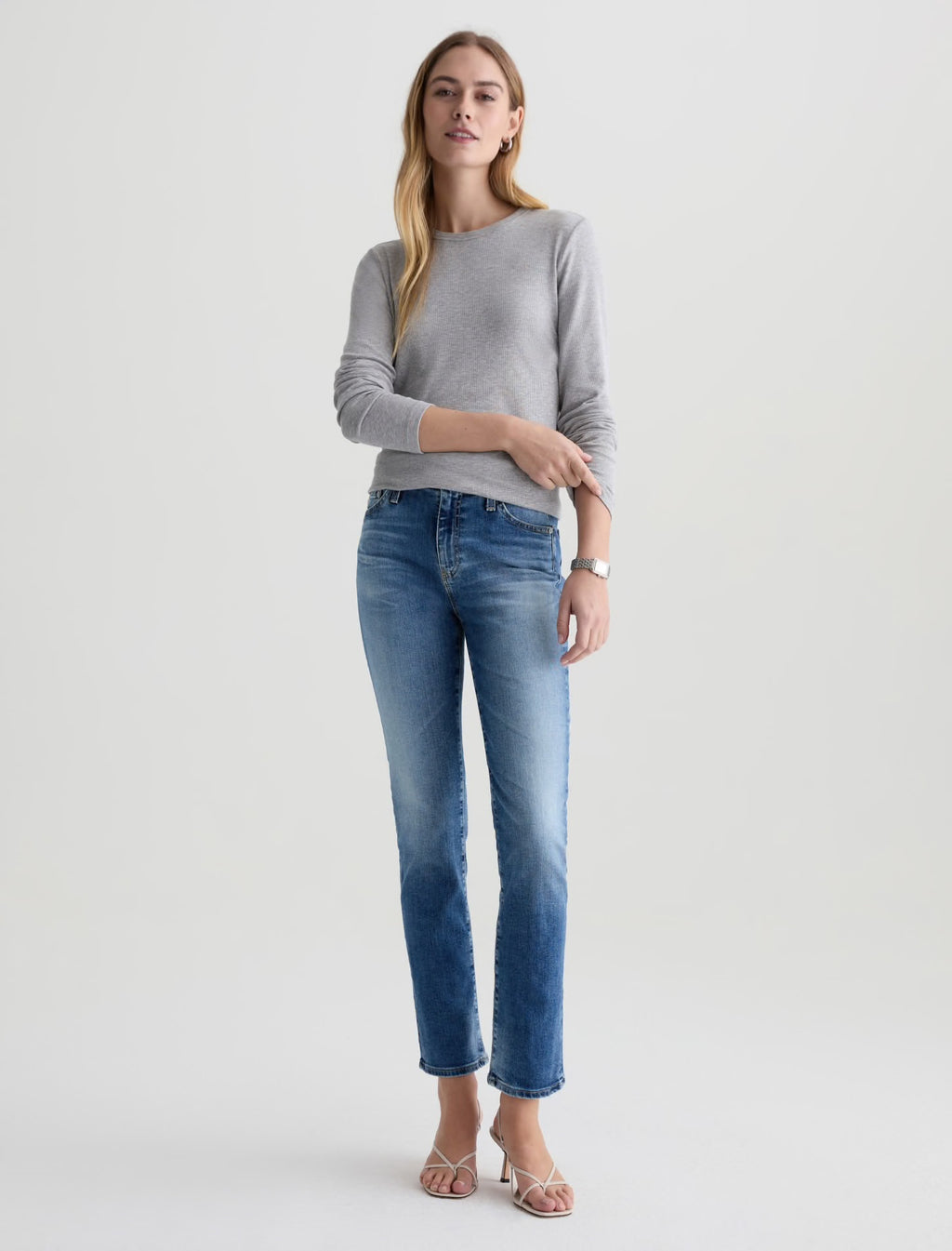 Mari Mid-Rise Slim Straight- 15 Years Shoreline