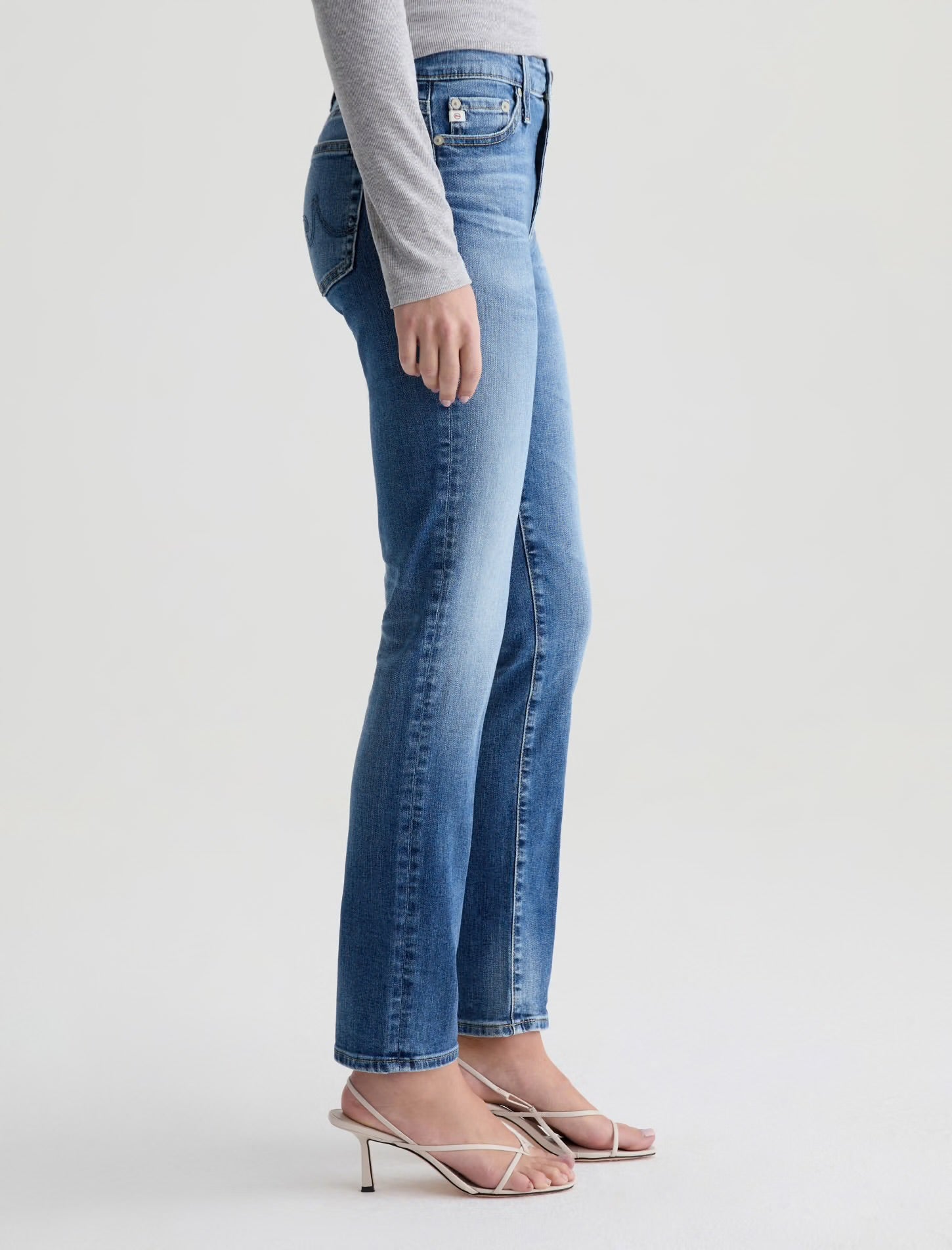 Mari Mid-Rise Slim Straight- 15 Years Shoreline