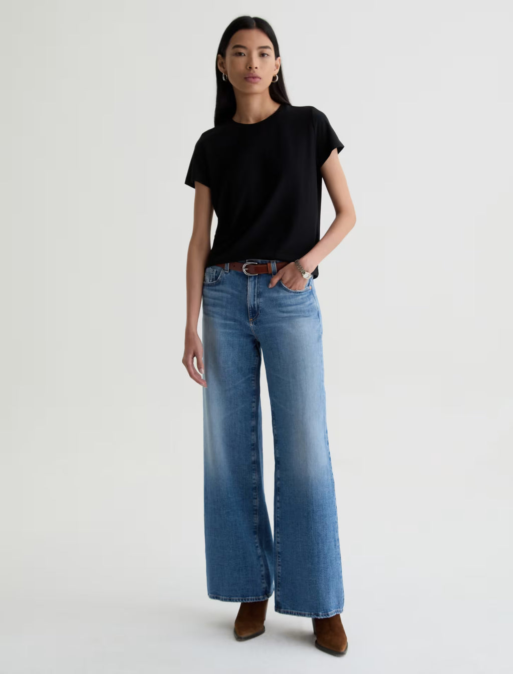 Saige Wide Leg - American West