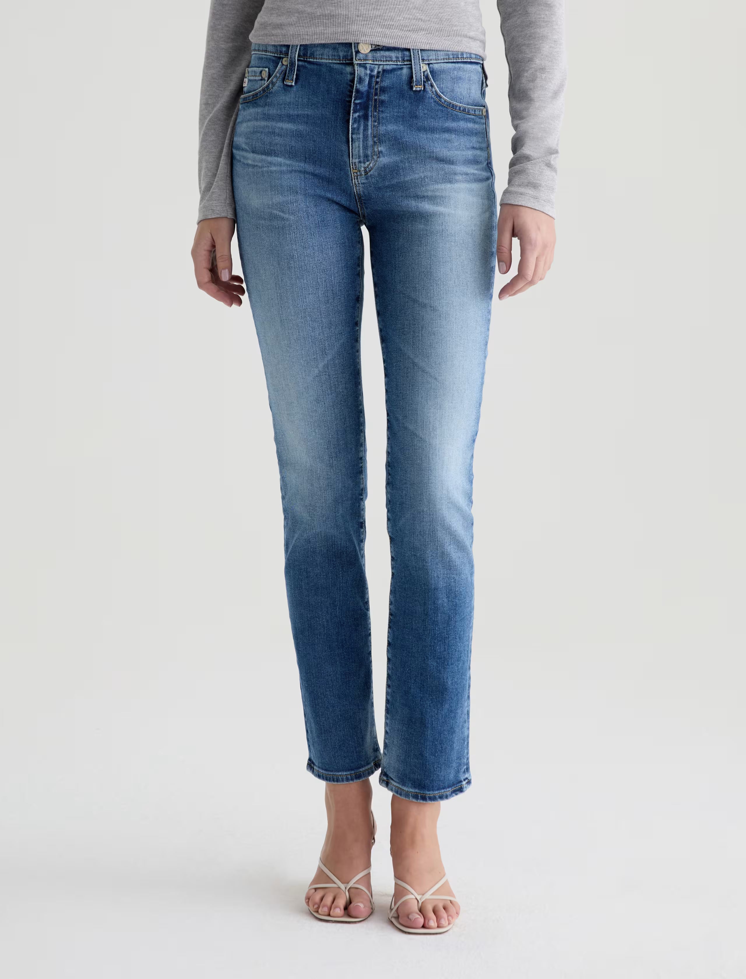 Mari Mid-Rise Slim Straight- 15 Years Shoreline