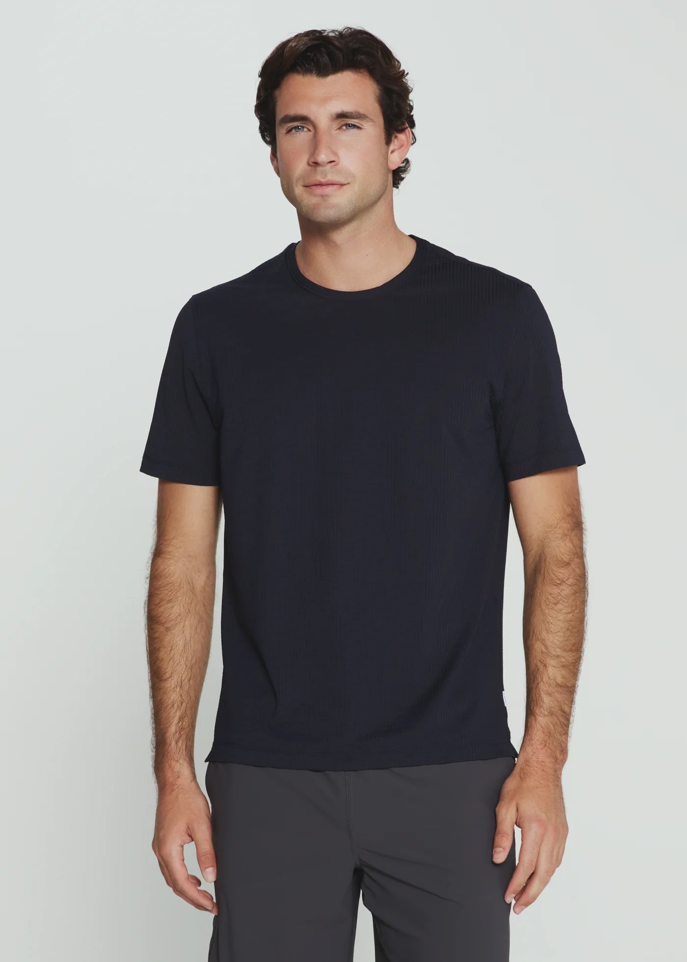 Sutherland Seersucker Stretch Tee
