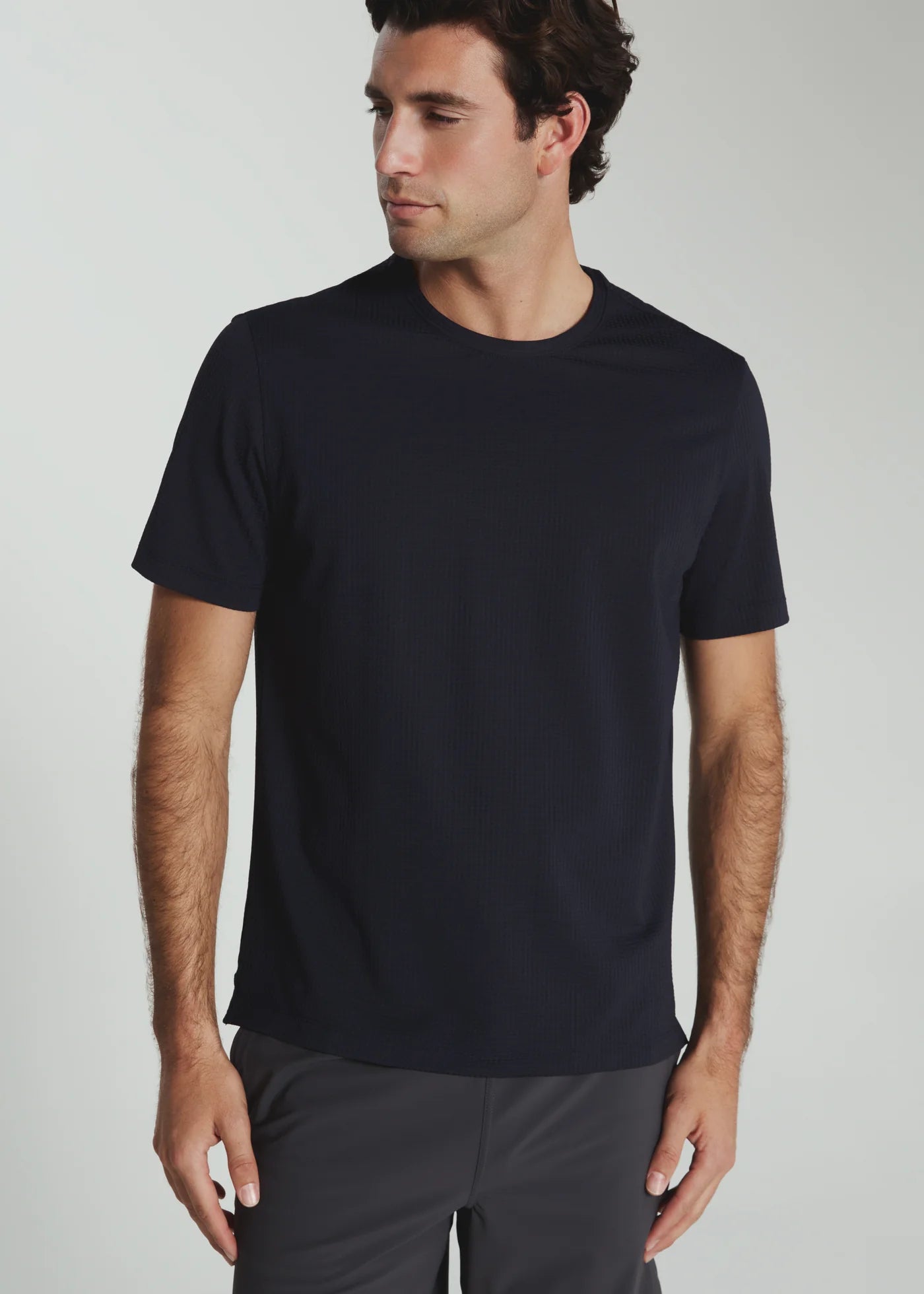 Sutherland Seersucker Stretch Tee