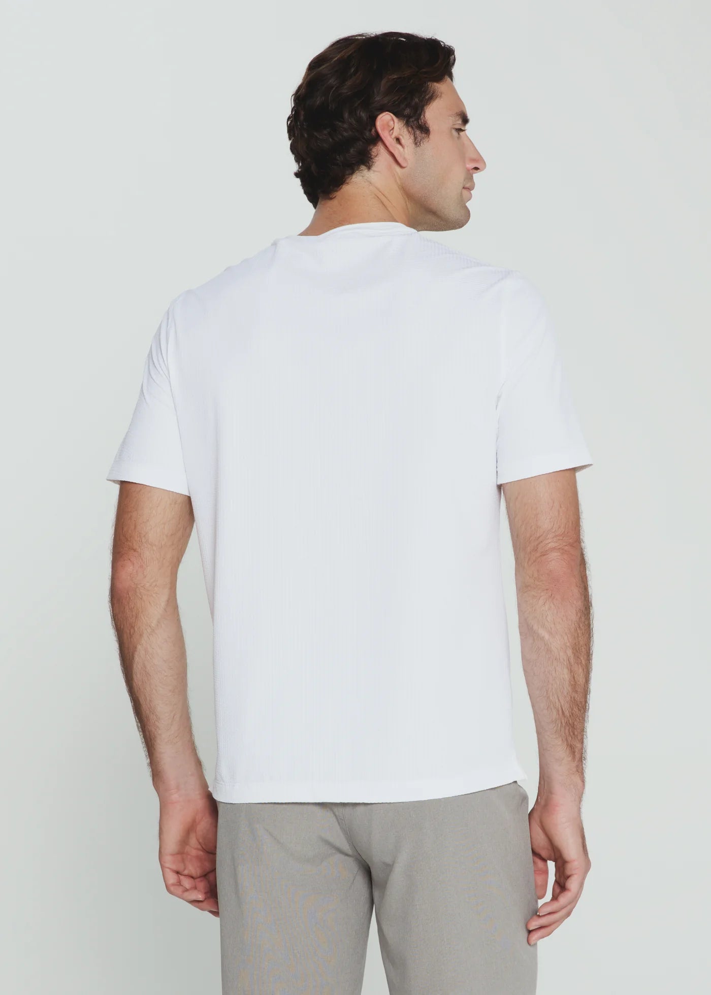 Sutherland Seersucker Stretch Tee