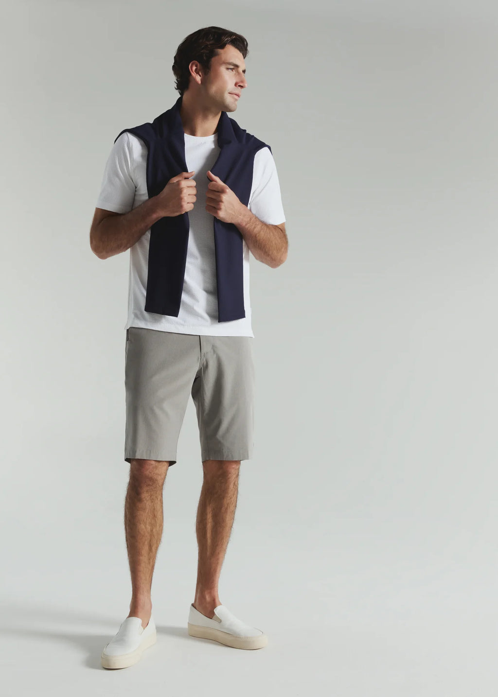 Sutherland Seersucker Stretch Tee