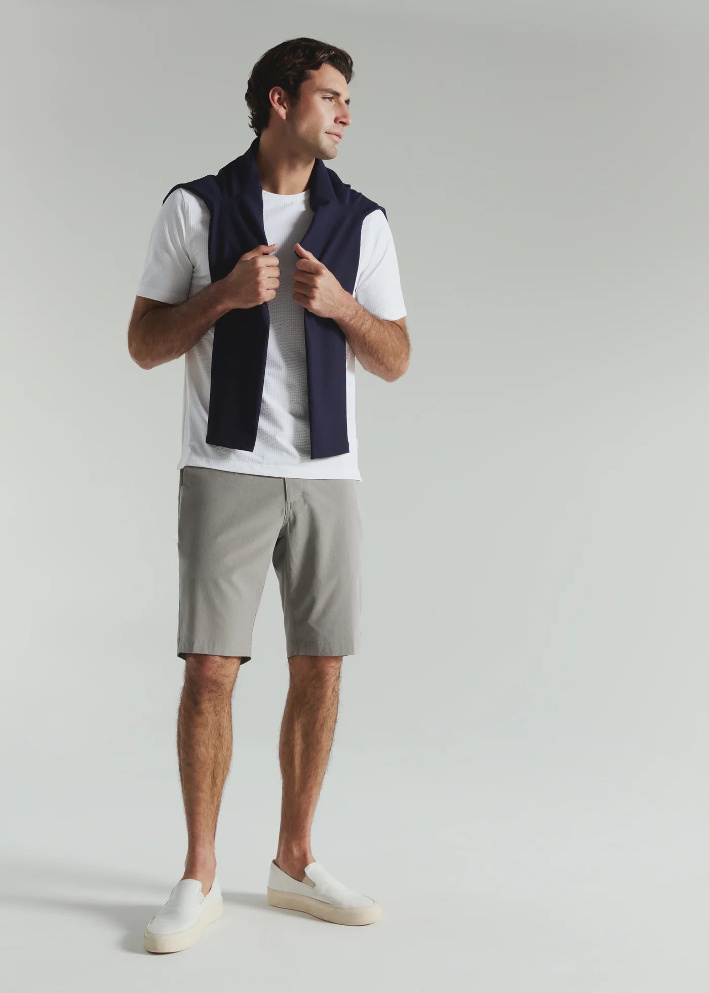 Sutherland Seersucker Stretch Tee