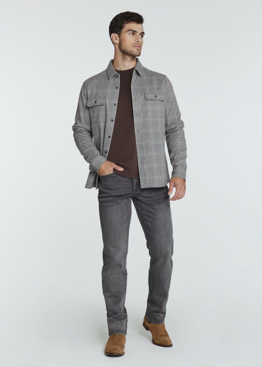 Union Athletic Fit Denim - Grey