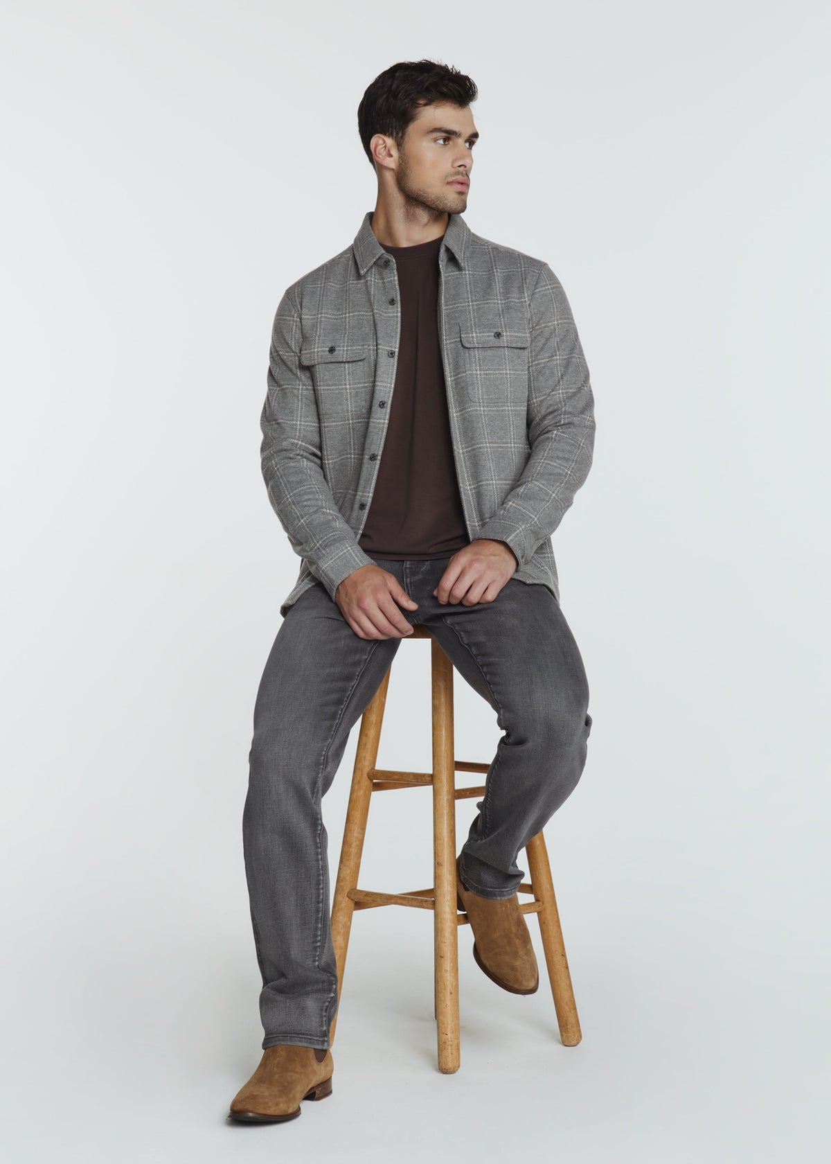 Union Athletic Fit Denim - Grey