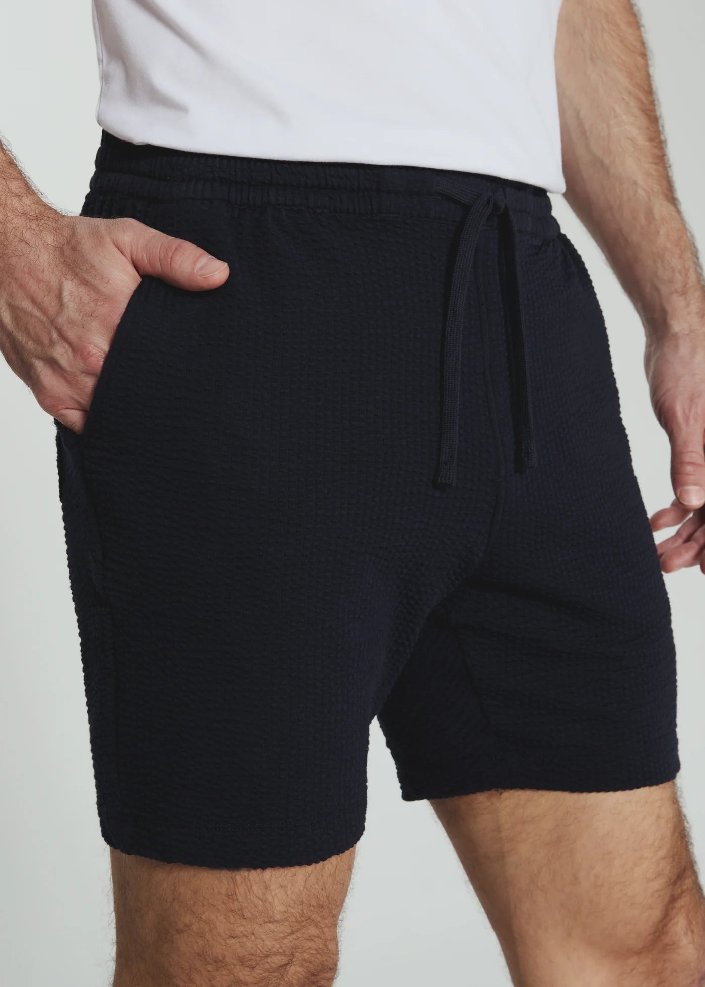 Bennet Seersucker Stretch Short