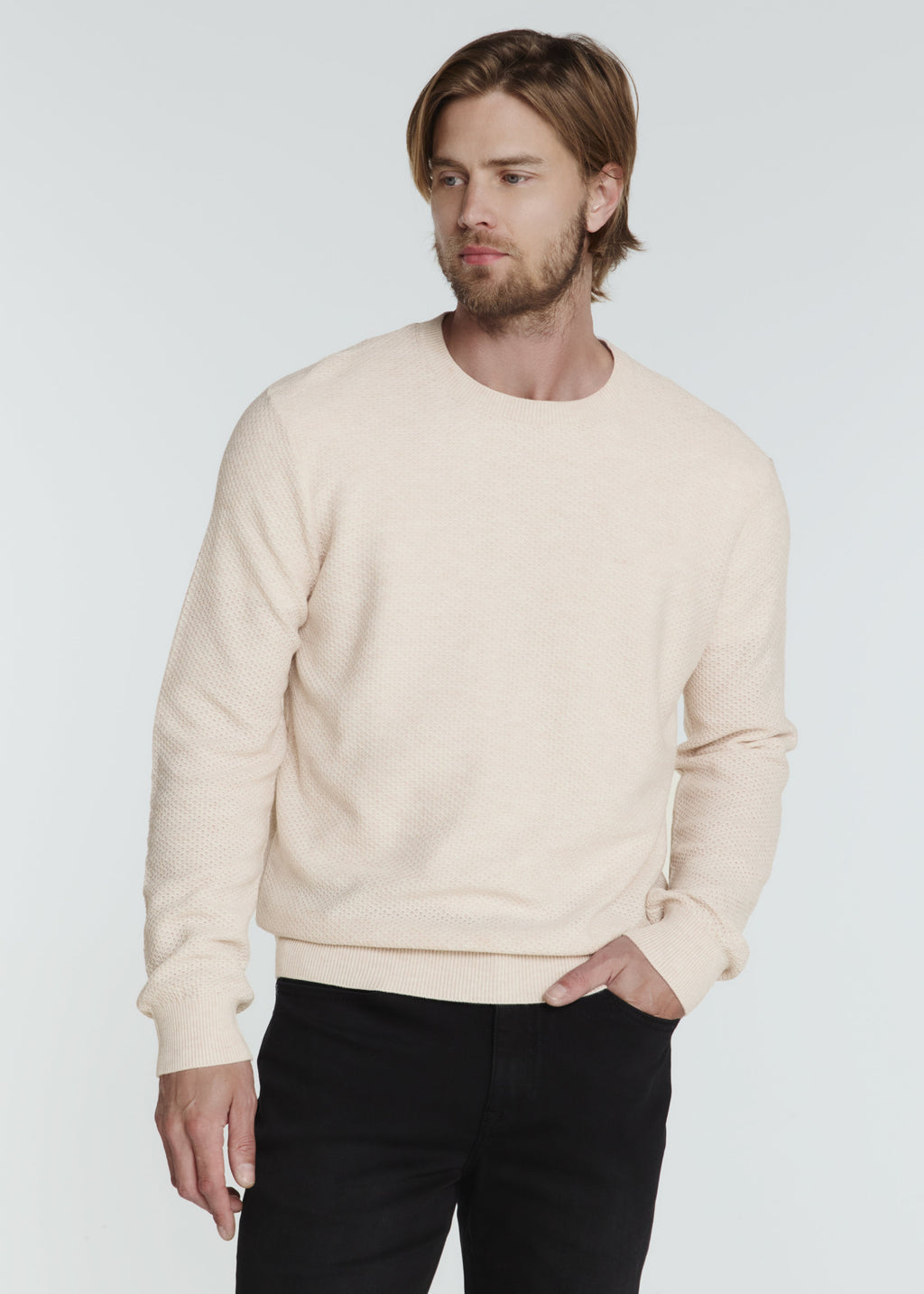 Brentwood Crew Sweater - Barley