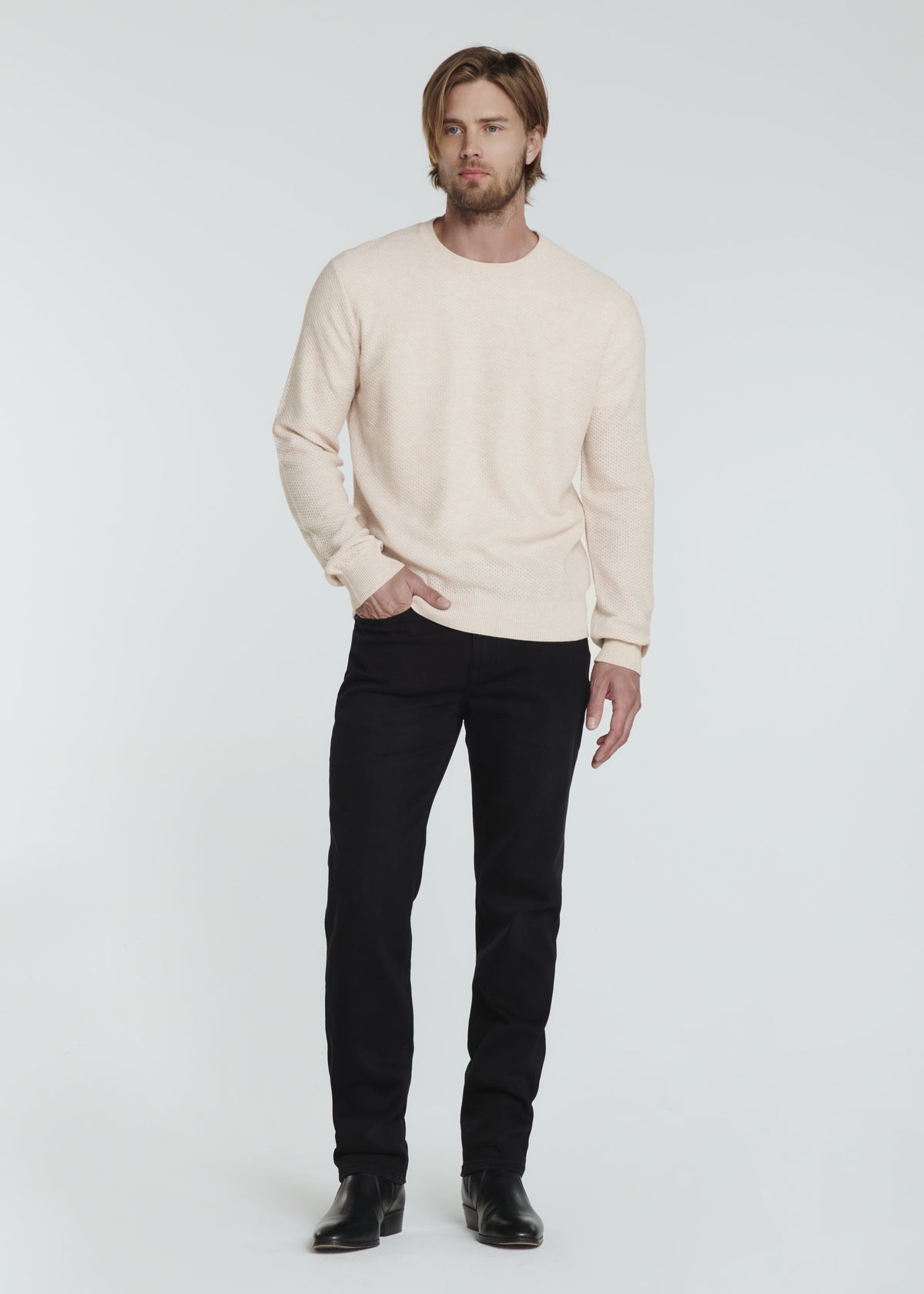 Brentwood Crew Sweater - Barley