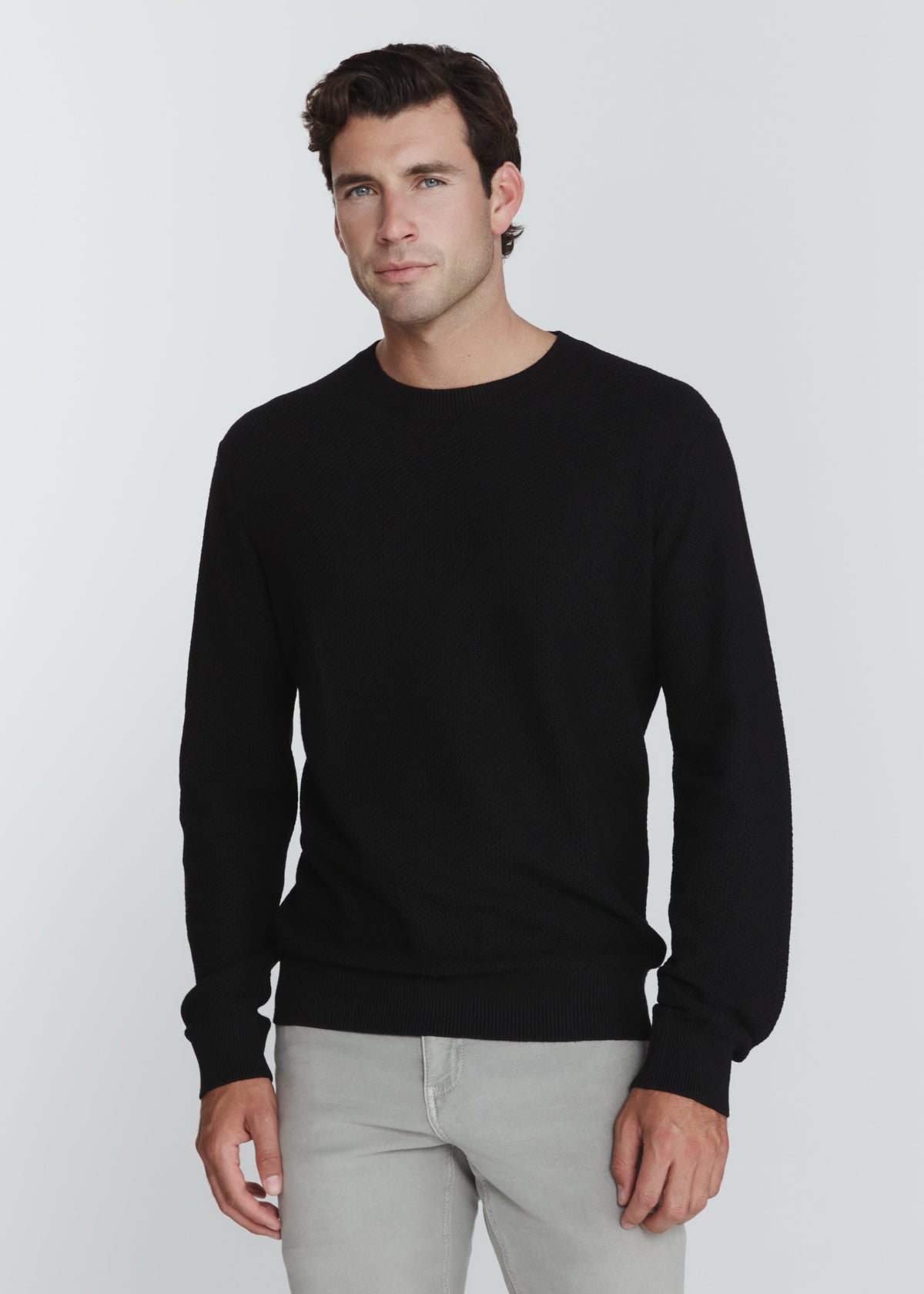 Brentwood Crew Sweater - Black