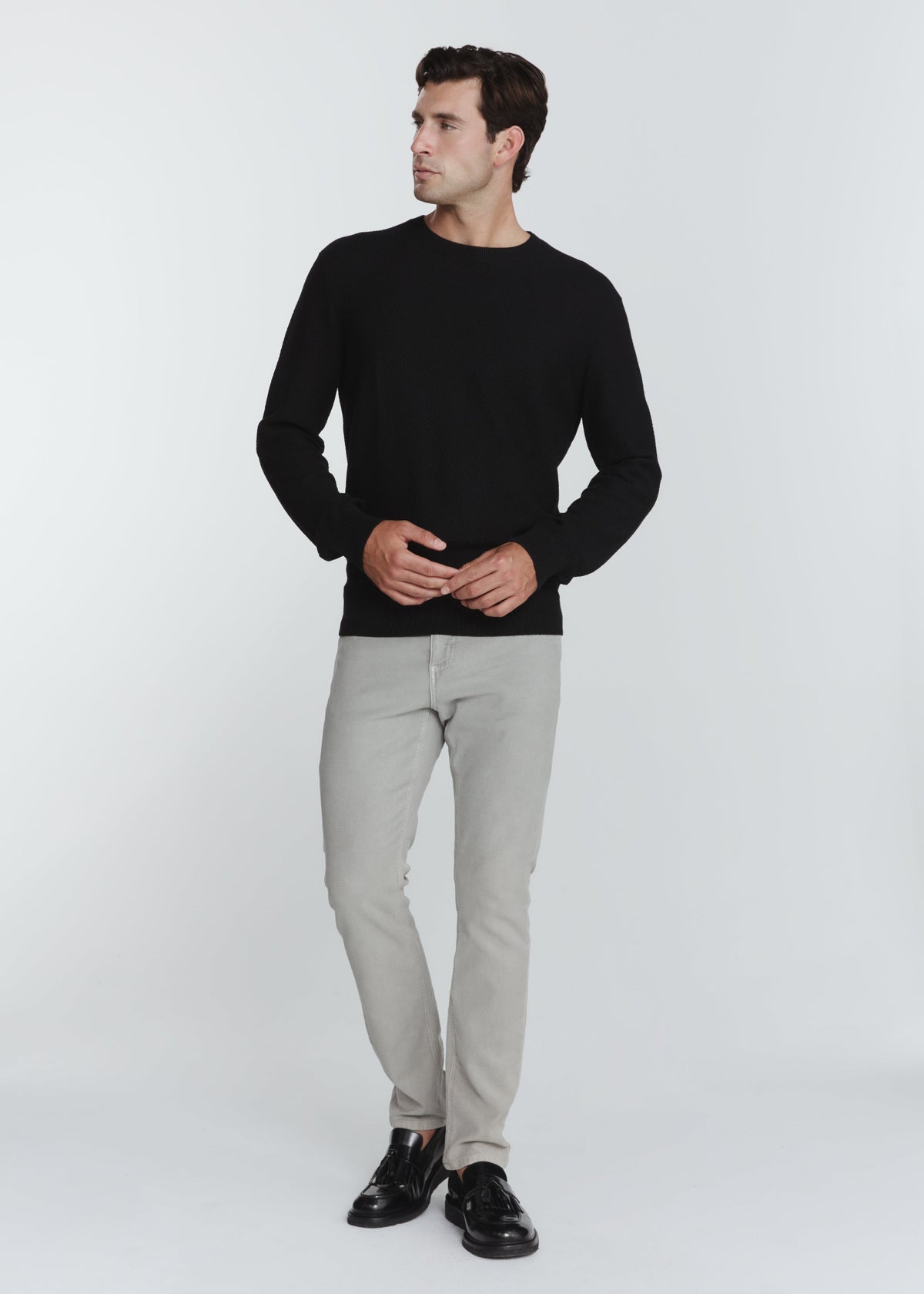 Brentwood Crew Sweater - Black