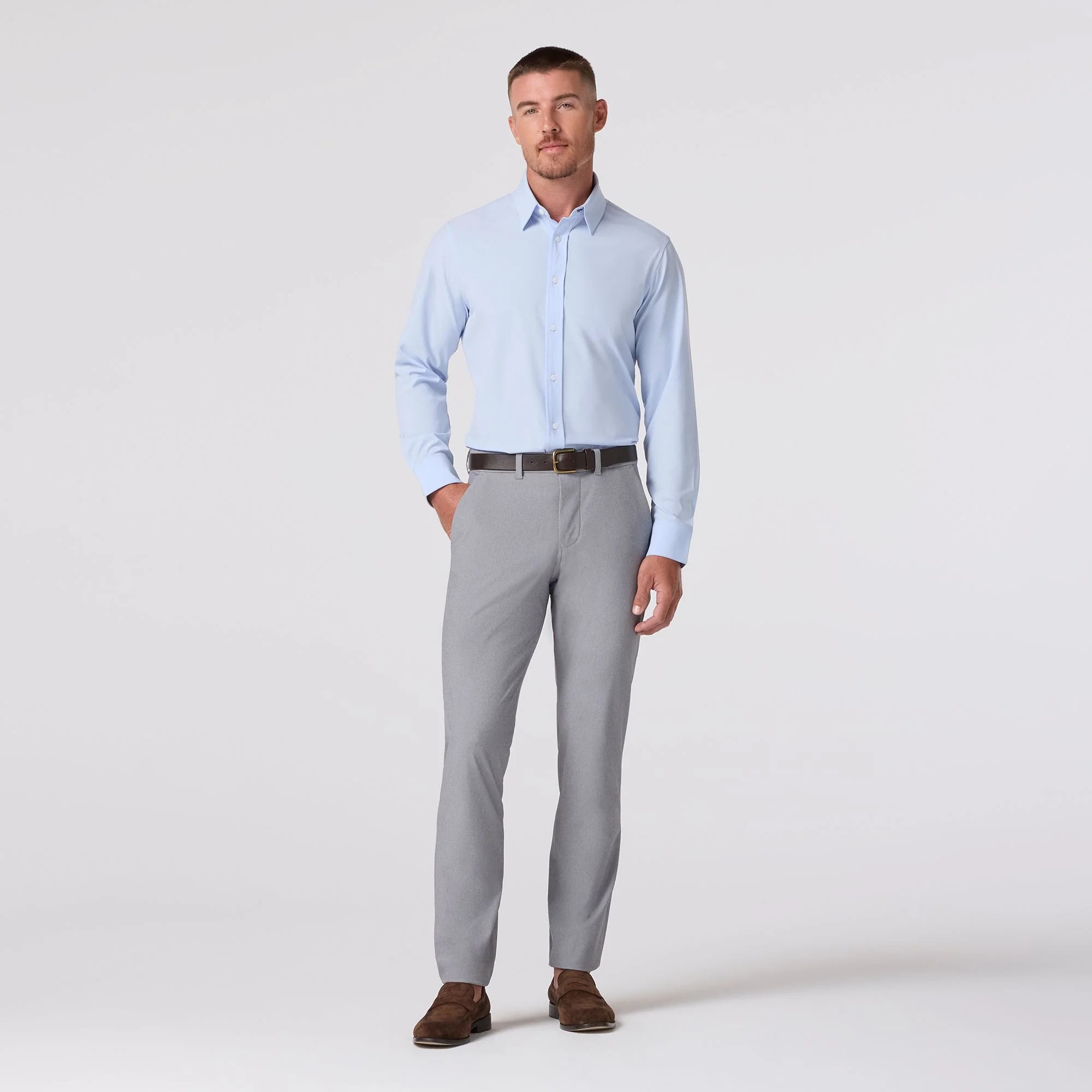 Helmsman Chino Pant - Silver Filigree Heather