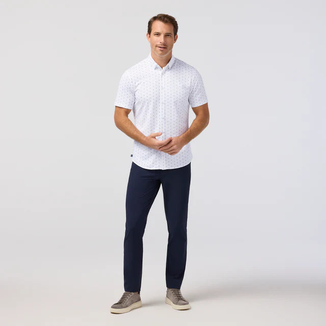 Halyard Shirt - White Split Floral