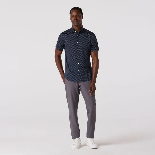 Halyard Shirt - Navy Dot