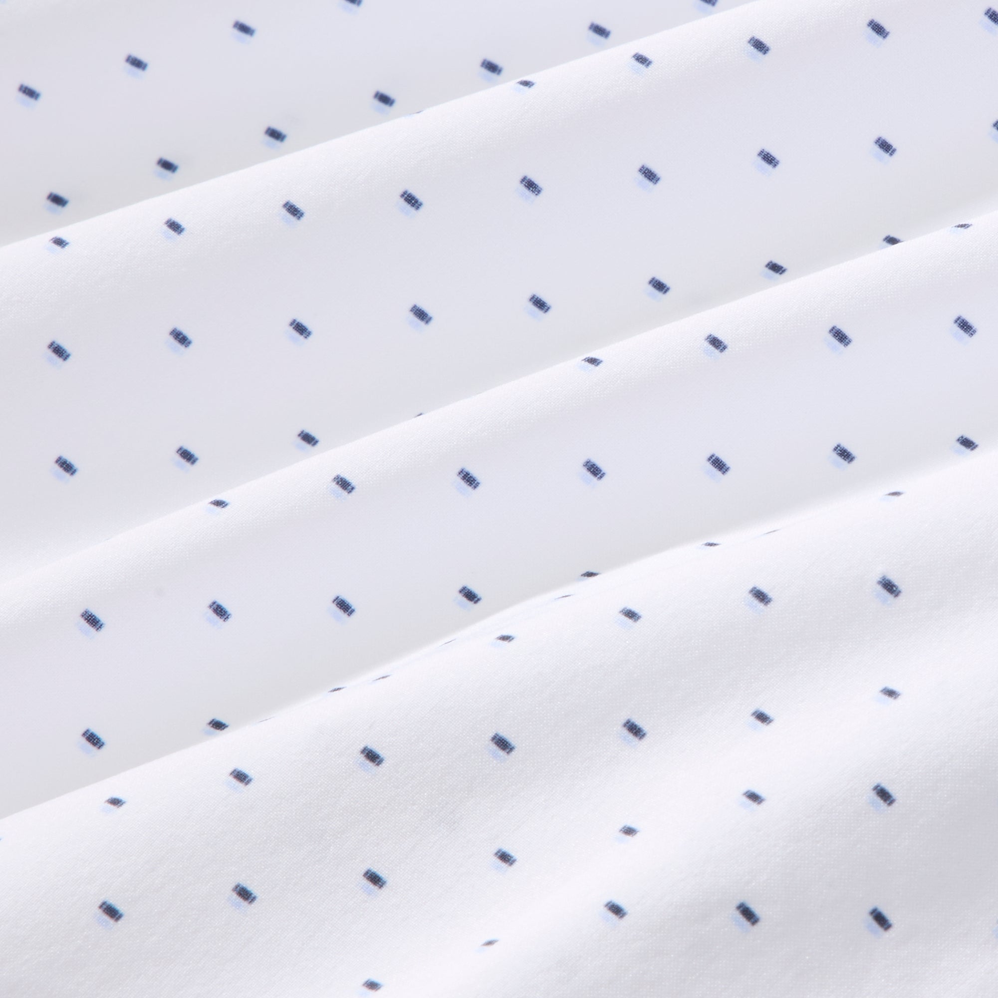 Leeward No Tuck Dress Shirt - Navy Stacked Geo
