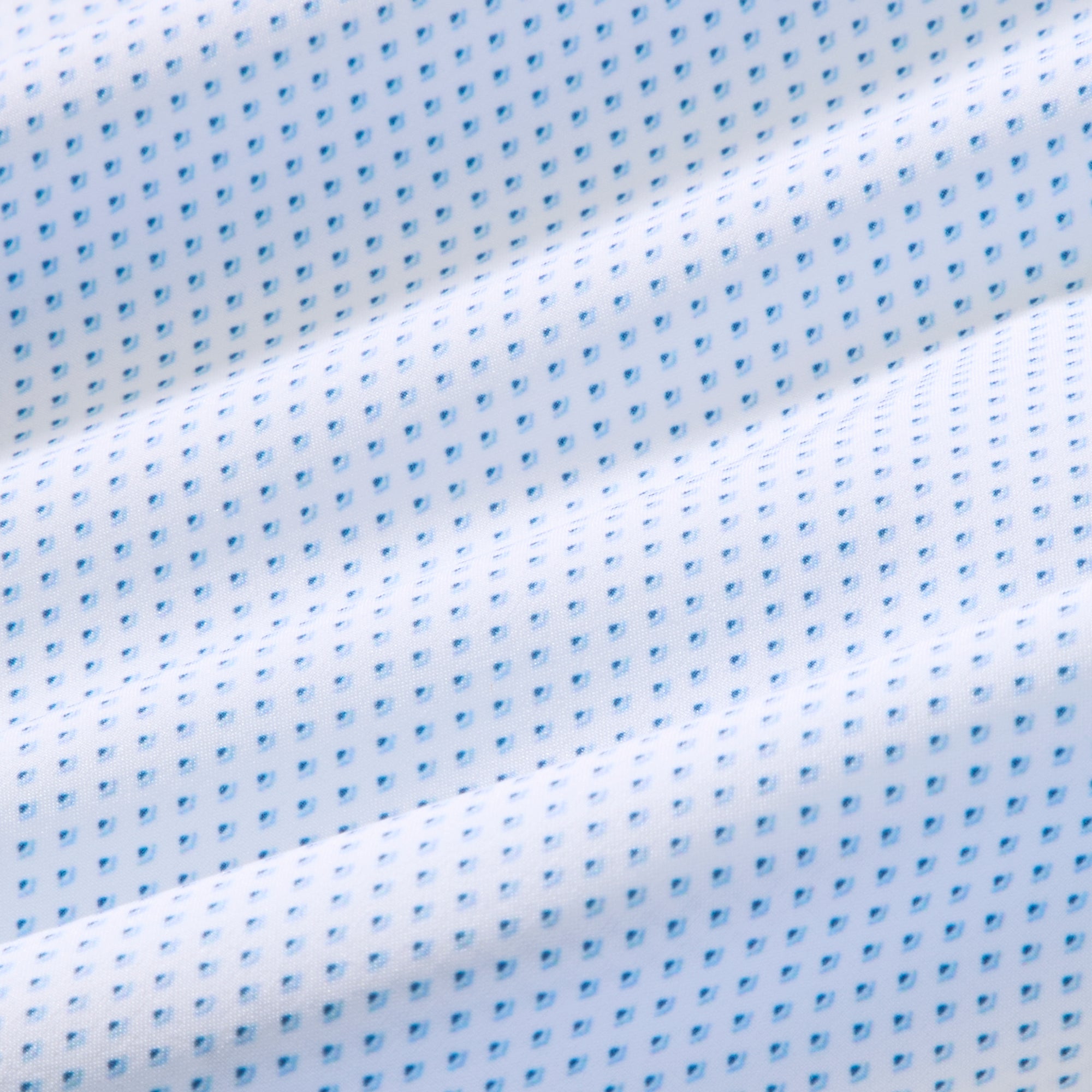 Leeward Dress Shirt - Skyline Blue Diamond Shadow