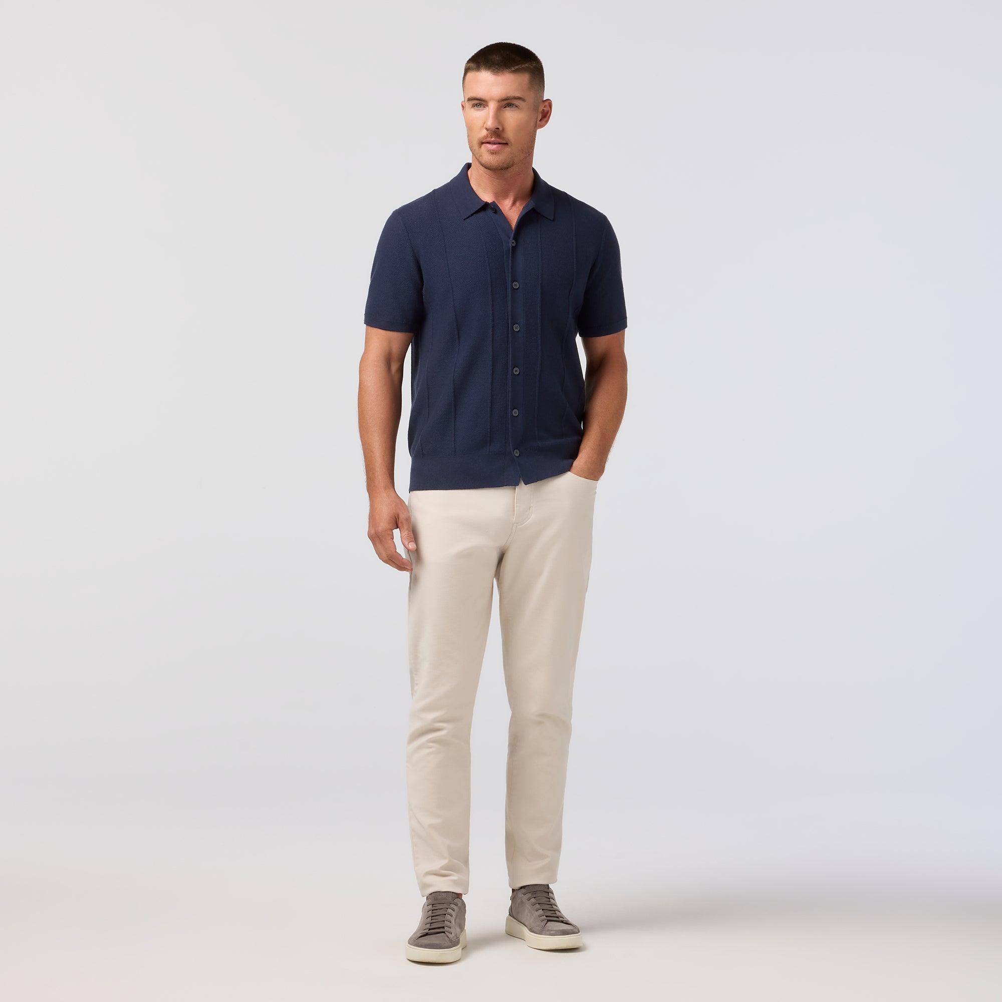 Ashe Short Sleeve - Navy
