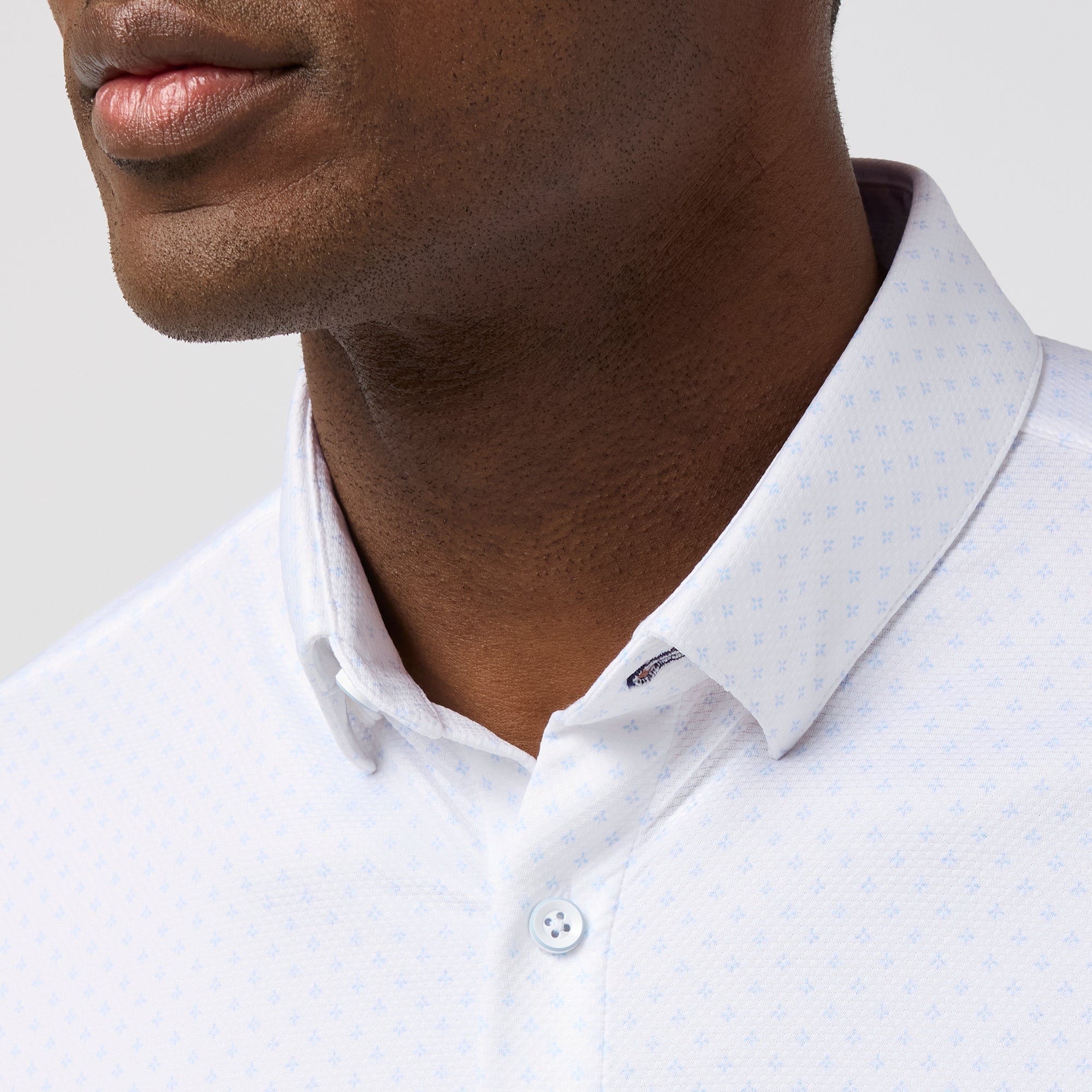 Halyard Short Sleeve - White Petal Hatch