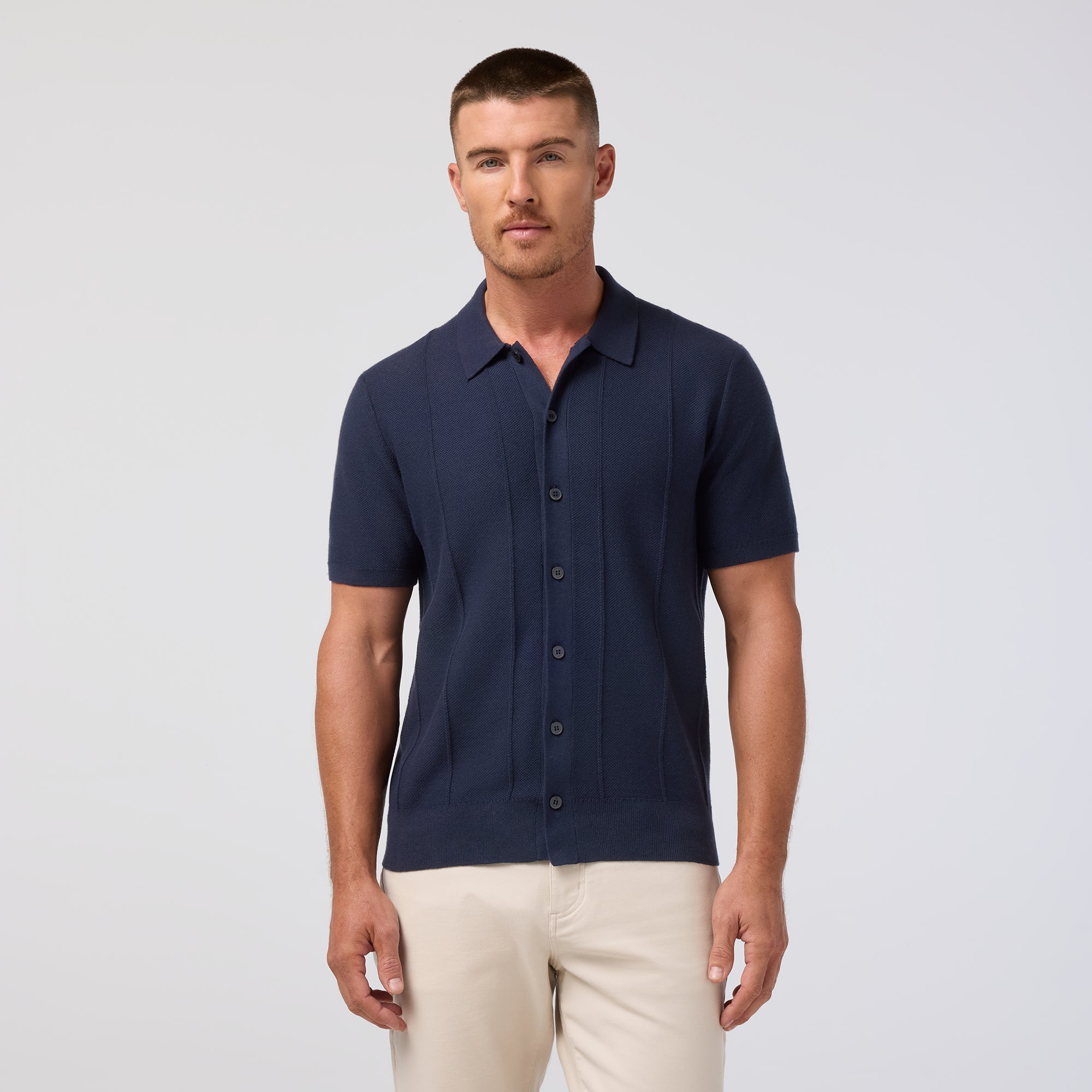 Ashe Short Sleeve - Navy