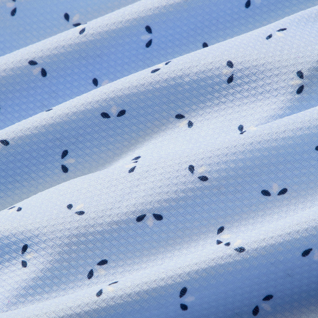 Halyard Short Sleeve - Cloud Blue Split Floral