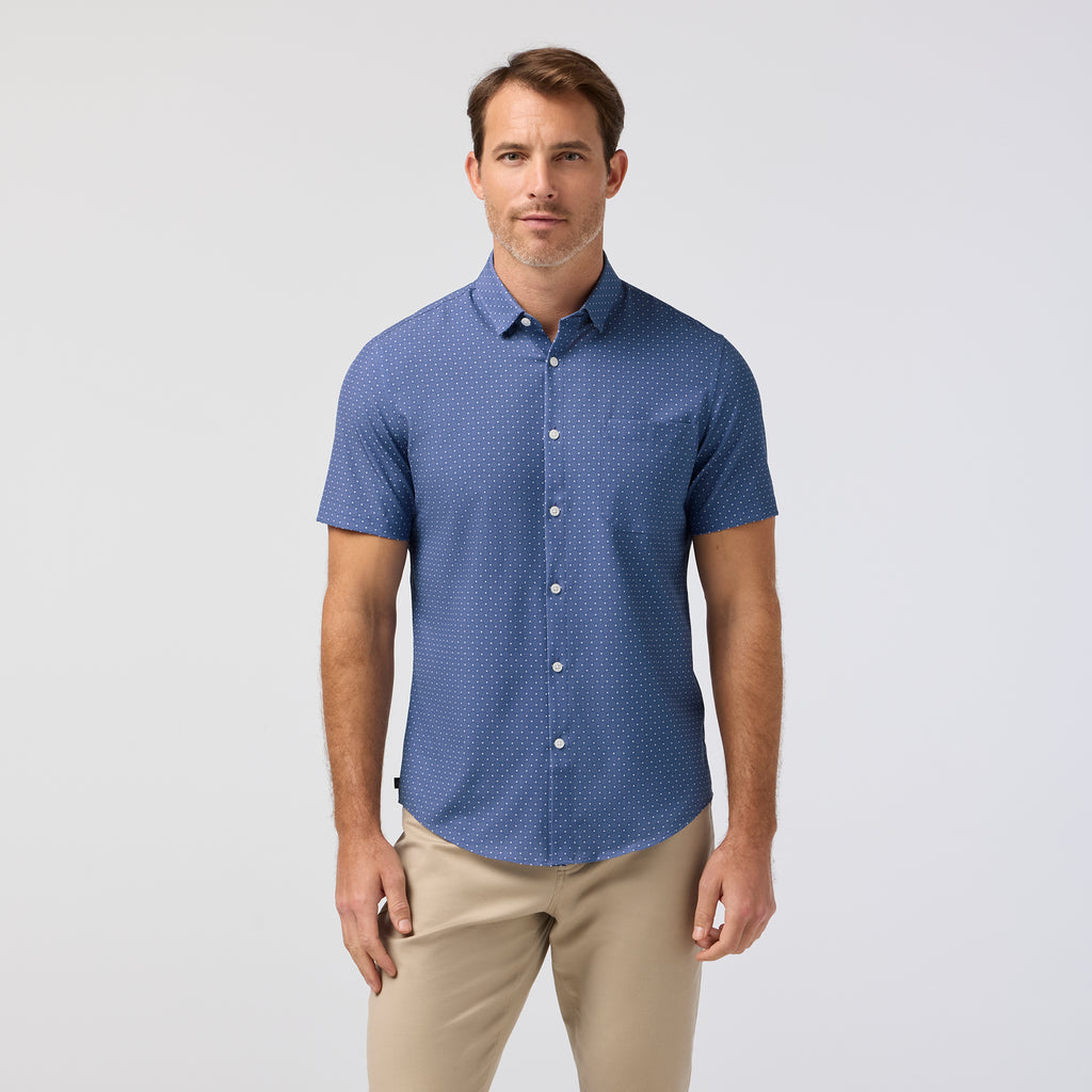 Leeward Short Sleeve - Coastal Fjord Medallion Print