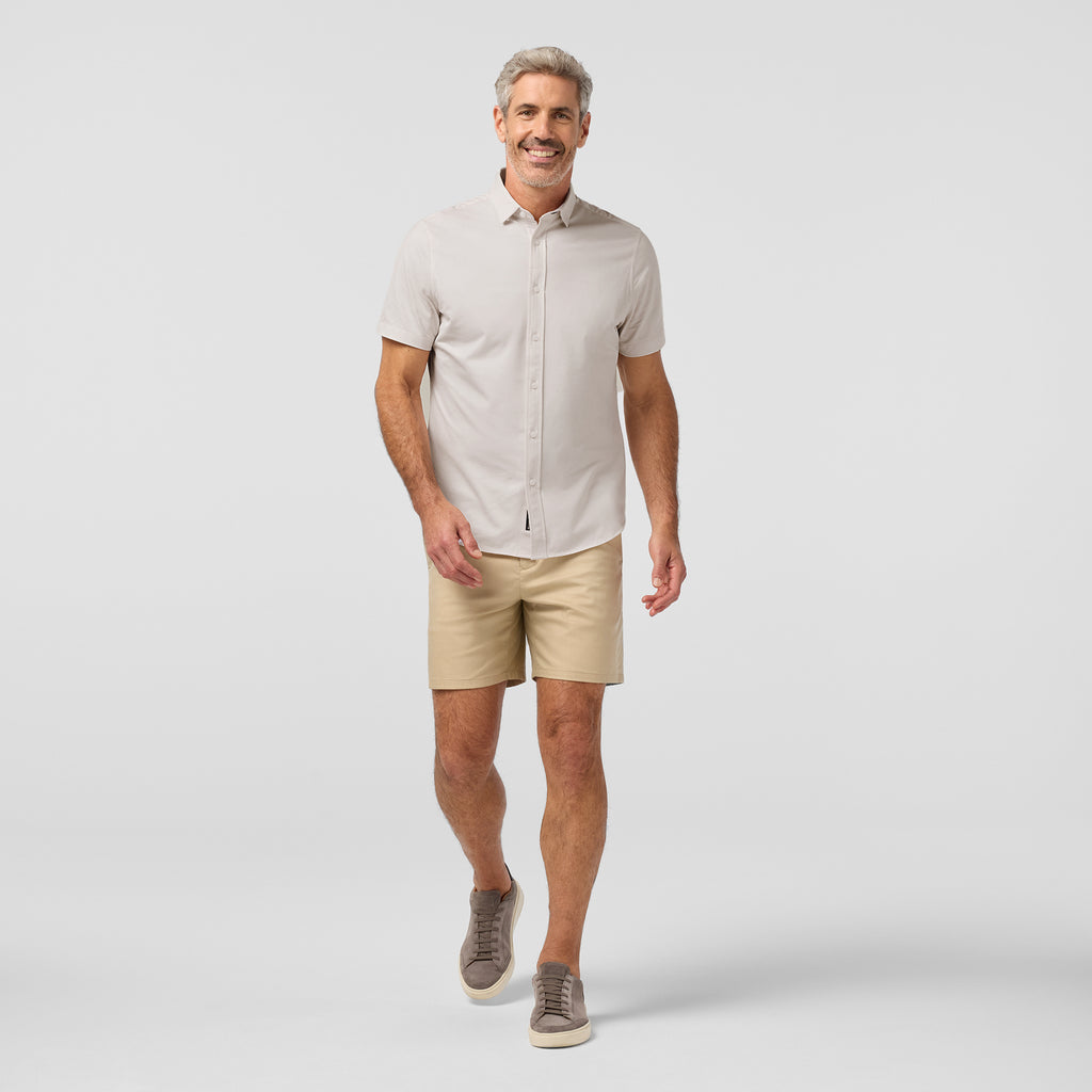 Newport Short Sleeve - Oat