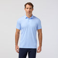 Versa Polo - Cloud Blue Stacked Geo