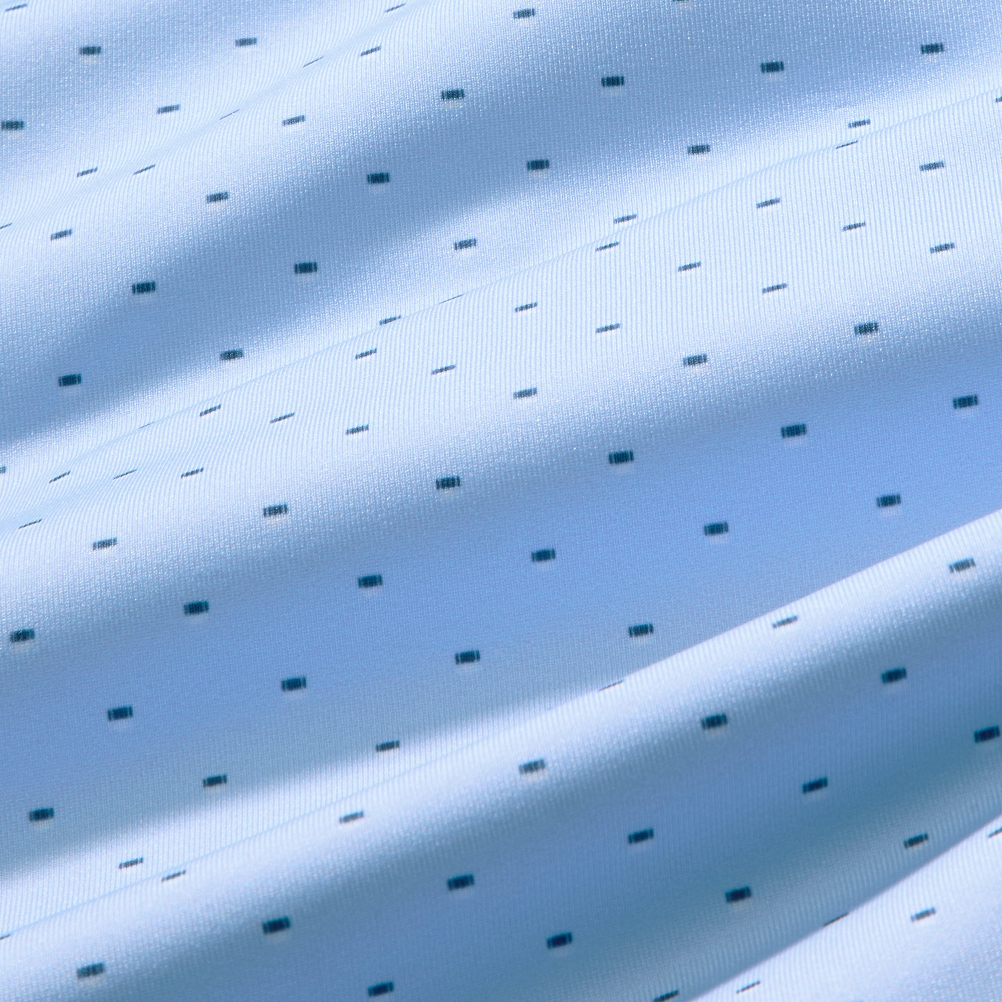 Versa Polo - Cloud Blue Stacked Geo