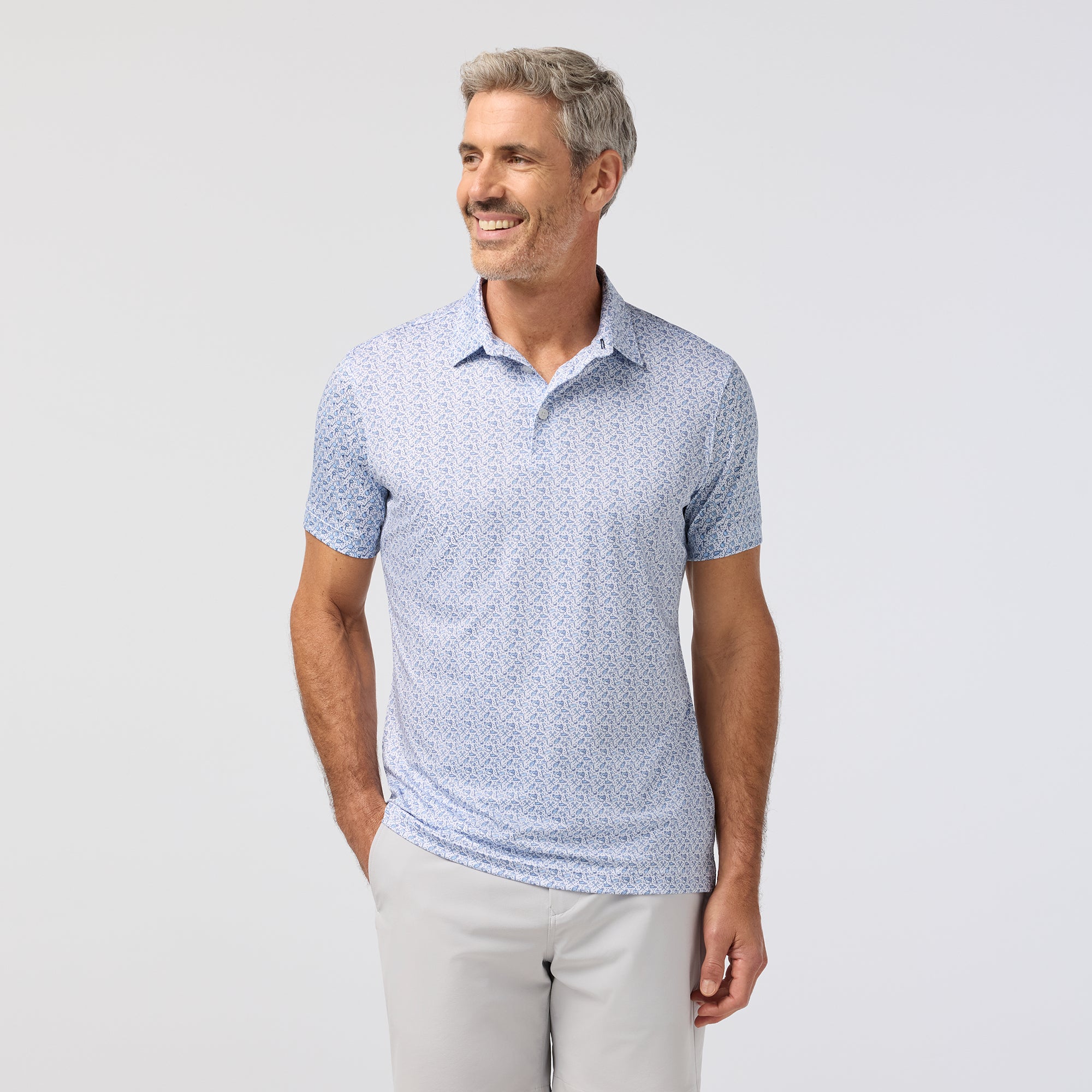 Versa Polo - White Tap In