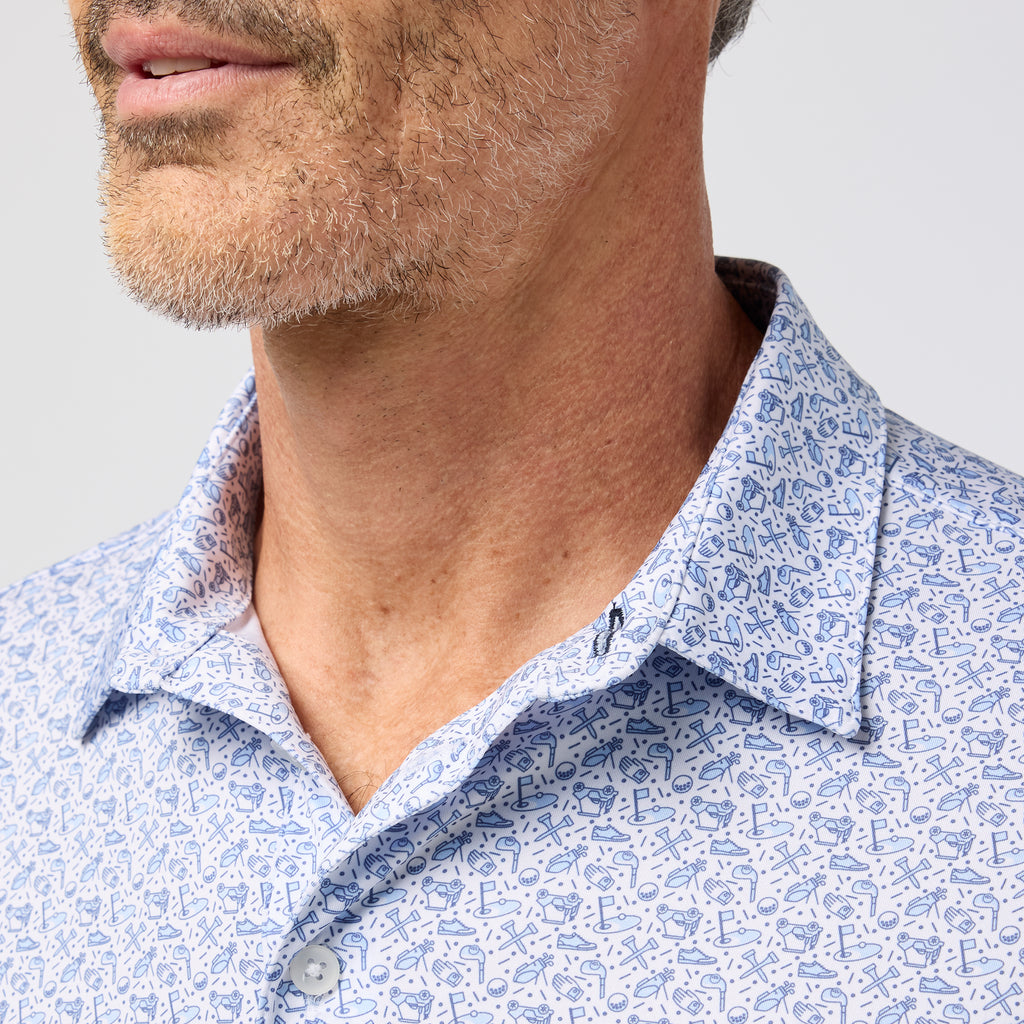 Versa Polo - White Tap In
