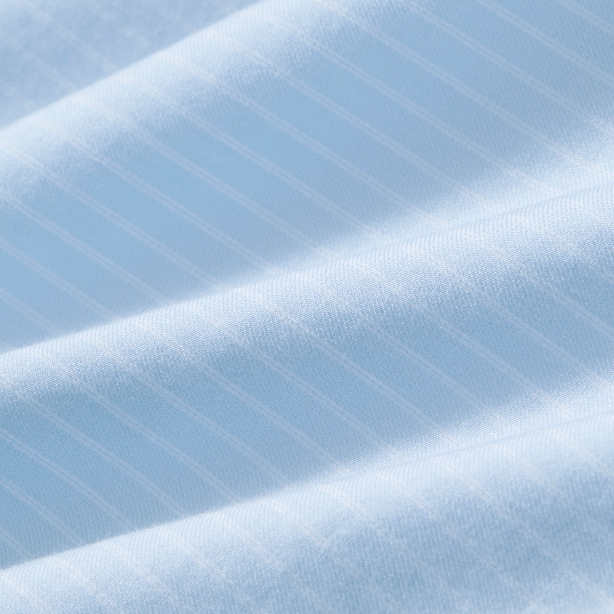 Kennedy Shirt - Cloud Blue Chalk Stripe