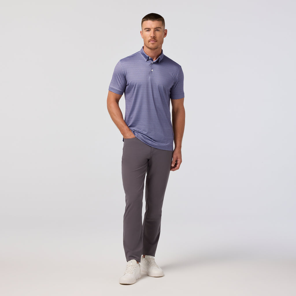 Versa Polo - Purple Dusk Multi Circle