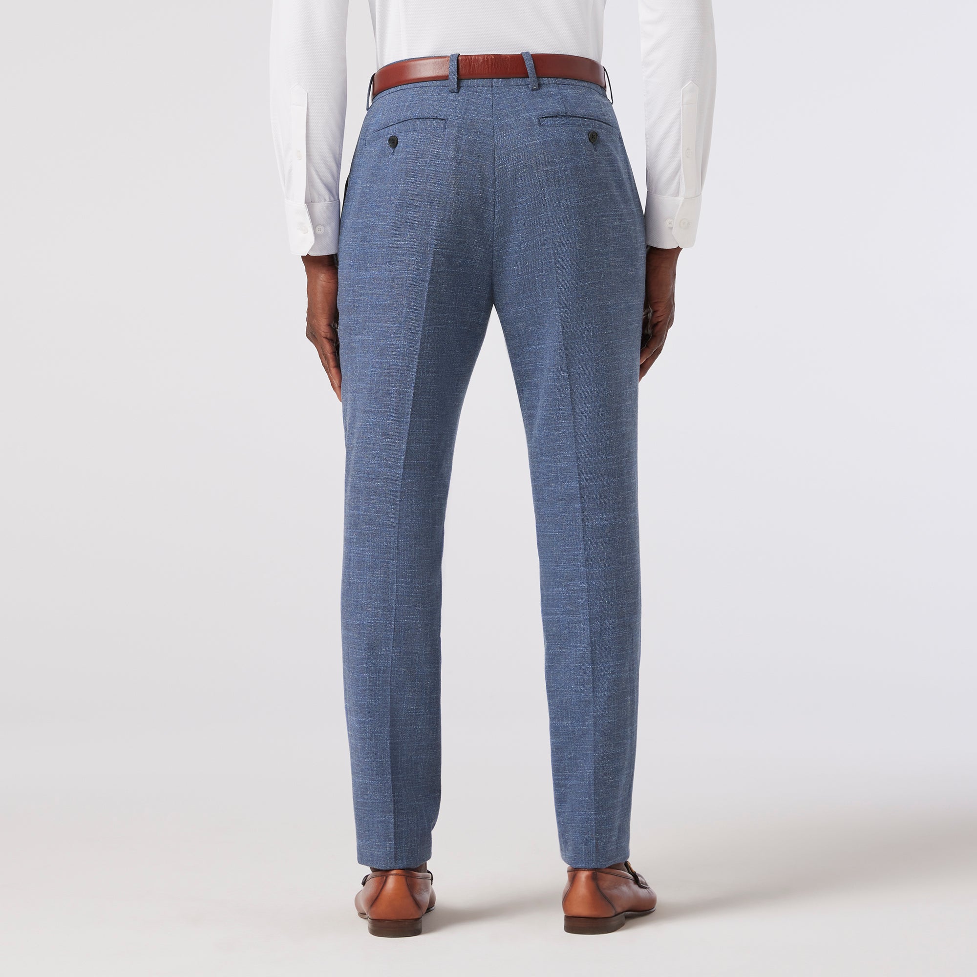 Fresco Lightweight Suit Pant - Coastal Fjord Heather