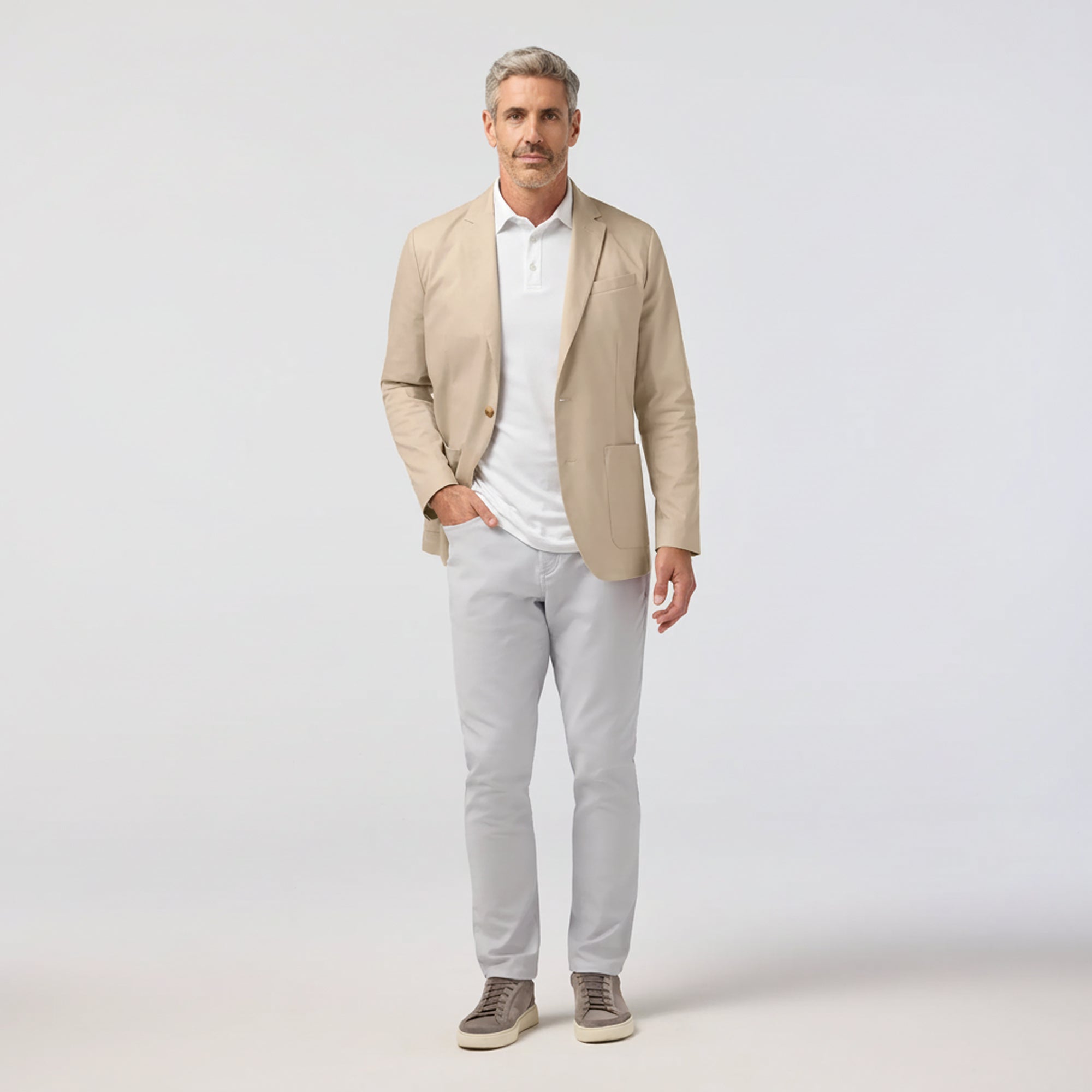 Prescott Blazer - Light Khaki