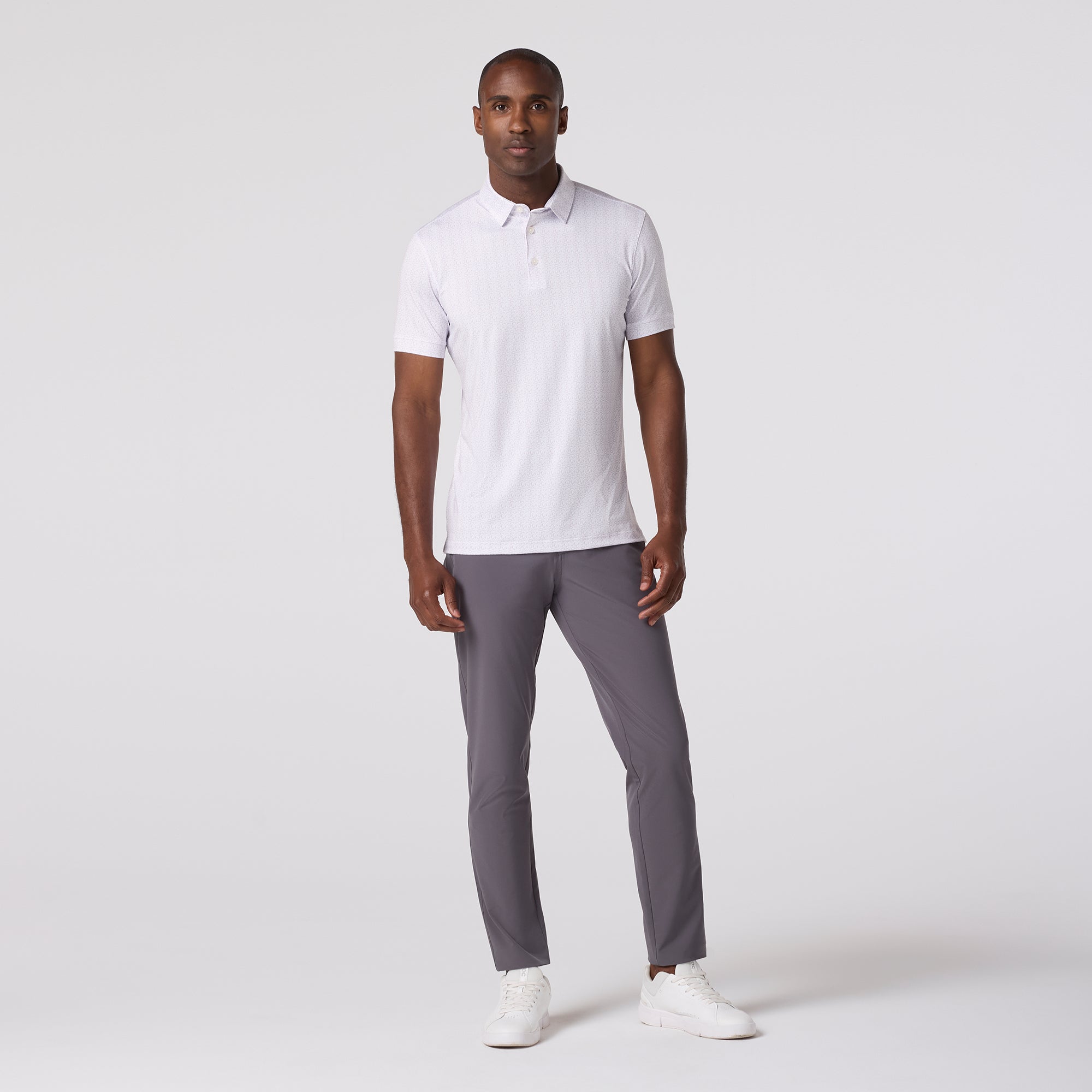 Versa Polo - Silver First Down